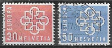 Zwitserland 1959 - Yvert 630-631 - Europa (ST)