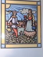 Glasramen in lood, Ophalen