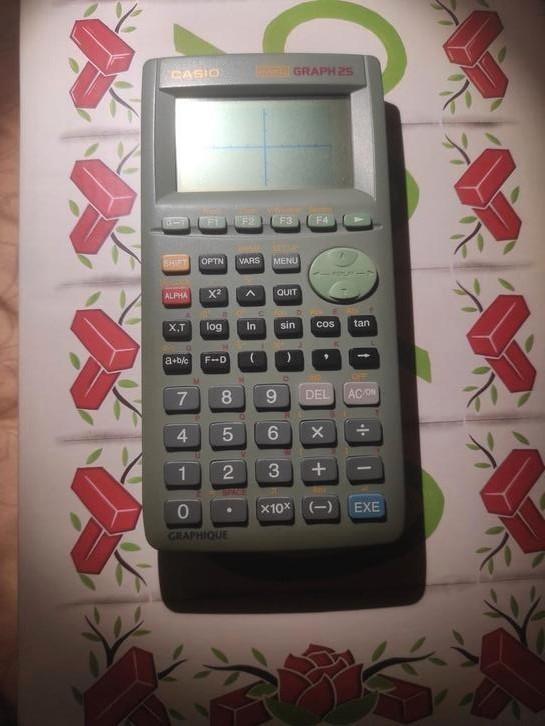 Calculatrice Casio Graph 25 (24 KO), Diversen, Rekenmachines, Zo goed als nieuw, Ophalen of Verzenden