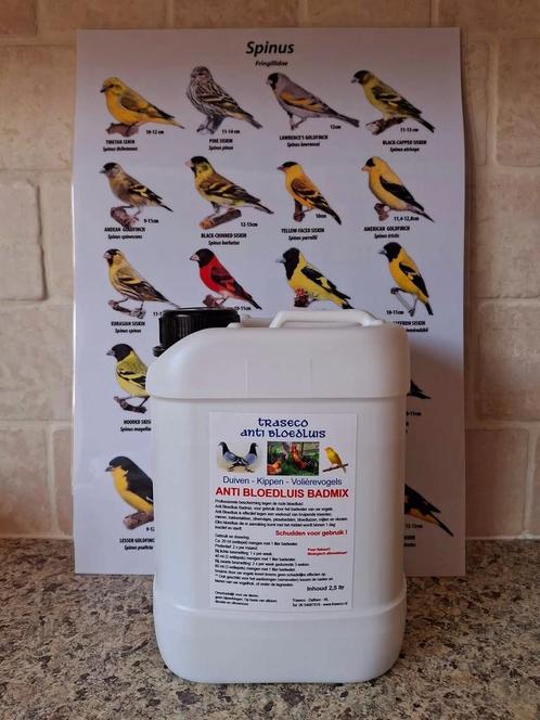 Anti Bloedluis Badmix 5L - Winkel & webshop - OPEN op zondag, Dieren en Toebehoren, Vogels | Toebehoren, Nieuw, Ophalen