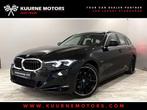 BMW 3 Serie 320 dA Touring Alu19"/Leder/SportZet/Cam *3j gar, Gebruikt, 4 cilinders, Zwart, Leder