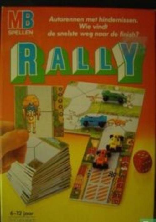 Rally MB vintage 1984, Hobby & Loisirs créatifs, Jeux de société | Jeux de plateau, Enlèvement ou Envoi