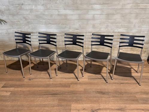 10 Frits Hansen stoelen Kasper Salto / prijs per stoel, Huis en Inrichting, Stoelen, Gebruikt, Vijf, Zes of meer stoelen, Kunststof