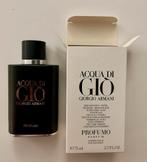 Acqua di Giò Profumo – Parfum 75 ml – Rare / Tester, Handtassen en Accessoires, Uiterlijk | Parfum, Ophalen of Verzenden, Nieuw