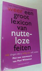 Weer een groot lexicon van nutteloze feiten 666 dingen die u, Gelezen, Overige wetenschappen, Hein Meijers & Simon Roze, Ophalen of Verzenden