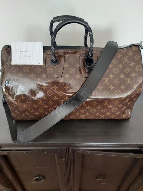 Rare.! Louis Vuitton Keepall 50 Glaze Monogram by Kim Jones, Bijoux, Sacs & Beauté, Sacs | Sacs de voyage & Petits Sacs de voyage