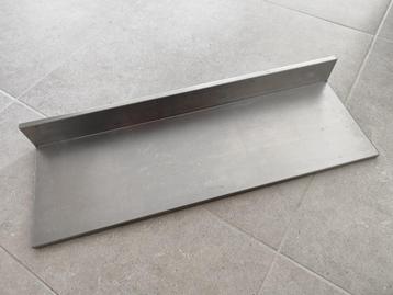 IKEA LIMHAMN wandplank stainless steel 60x20 cm