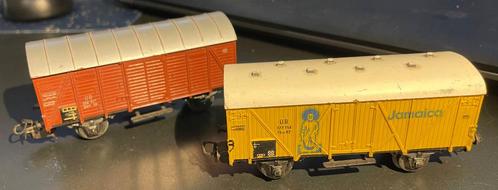 1613. 2 wagons couverts H0 Märklin., Hobby & Loisirs créatifs, Trains miniatures | HO, Utilisé, Wagon, Märklin, Enlèvement ou Envoi