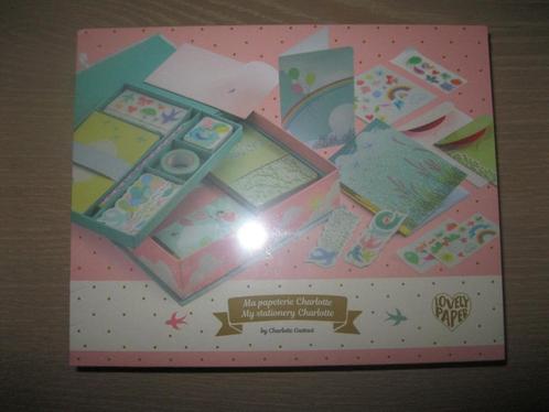 My Stationery Charlotte - Djeco Nieuw, Hobby en Vrije tijd, Knutselen, Nieuw, Materiaal, Ophalen of Verzenden