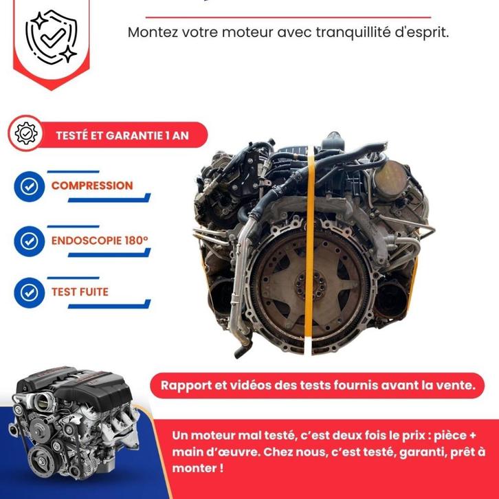 Porsche Cayenne Turbo 957 4.8 V8 bi-turbomotor, Auto-onderdelen, Motor en Toebehoren, Porsche, Nieuw, Ophalen of Verzenden