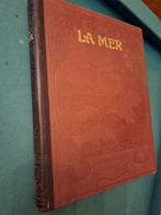 3 volumes leder rood" Le Ciel " et "La Mer" et" les plantes", Ophalen of Verzenden