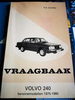 Volvo 240 benzinemodellen 1975-1980 boek als nieuw vraagbaak, Ophalen of Verzenden