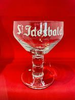Bierglas    St Idesbalt  op voet, Verzamelen, Glas en Drinkglazen, Ophalen of Verzenden, Zo goed als nieuw, Bierglas