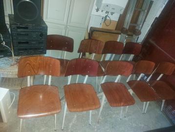 Originele Galvanitas S16 stoelen – set van 9 beschikbaar voor biedingen