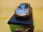 Porsche 918 Spyder, zilver 1/18 Welly, Hobby en Vrije tijd, Ophalen of Verzenden, Nieuw, Auto, Welly