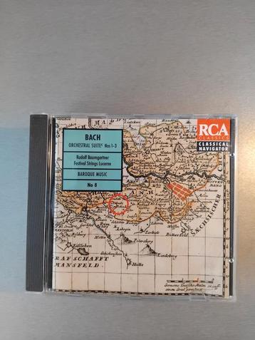 CD. Bach. Suites orchestrales. (RCA).