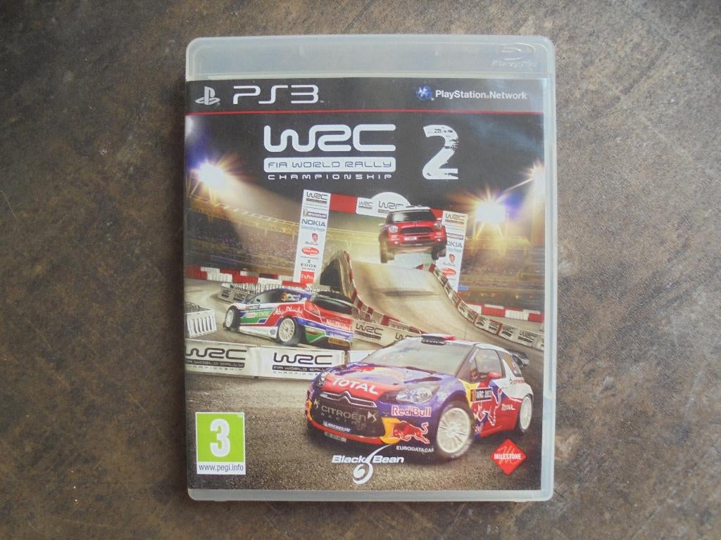 WRC 2 FIA World Rally Championship voor PS3 (zie foto's), Gebruikt, Racen en Vliegen, Ophalen of Verzenden, 3 spelers of meer
