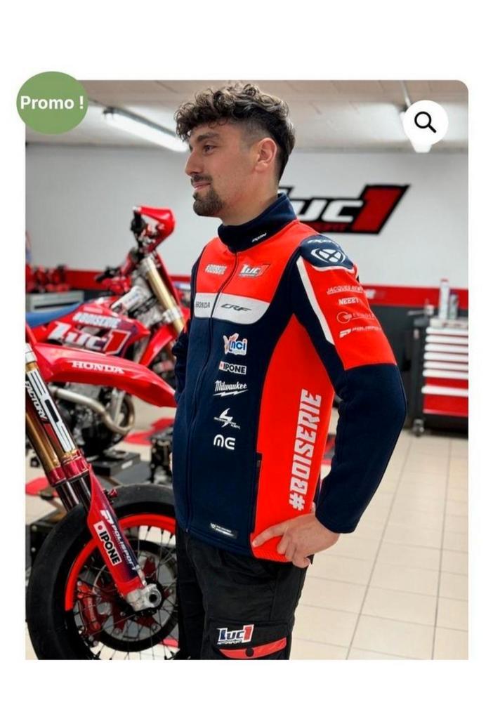 Veste Honda Boiserie, Motoren, Kleding | Motorkleding, Ophalen of Verzenden