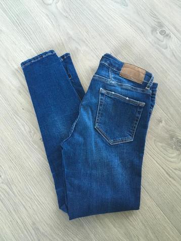 Jeansbroek Zara maat 26 met split