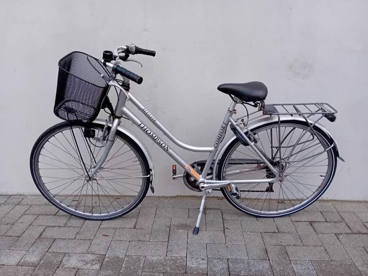 Damesfiets Thompson Alulite 28inch 7speed framemaat 49cm 🚴‍, Vélos & Vélomoteurs, Vélos | Ancêtres & Oldtimers, 47 à 51 cm, Enlèvement