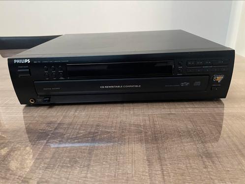 cd speler -  Philips CDC775 Compact Disc Carrousel Wisselaar, Audio, Tv en Foto, Cd-spelers, Gebruikt, Philips, Wisselaar, Ophalen of Verzenden