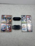 PSP Black met 8 games, Met games, Zwart, Ophalen of Verzenden, Zo goed als nieuw