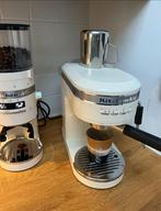 KitchenAid Espresso machine + coffee grinder, Ophalen, Nieuw, Gemalen koffie