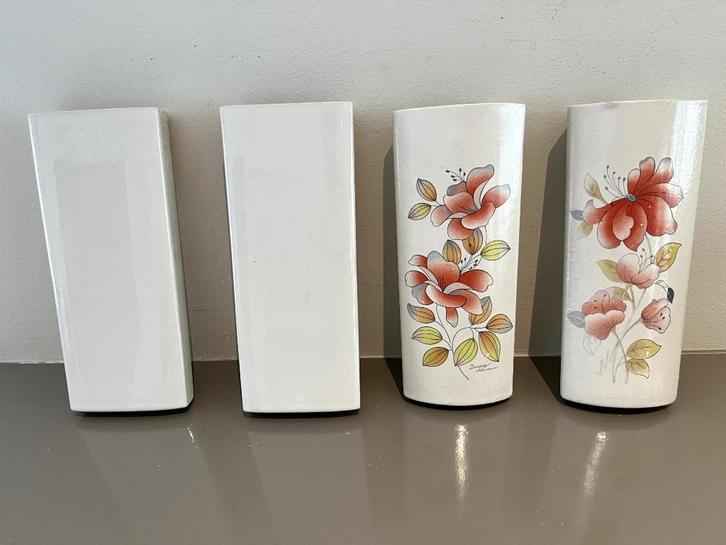 Vier bakjes vochtverdamper, Antiek en Kunst, Curiosa en Brocante, Ophalen of Verzenden