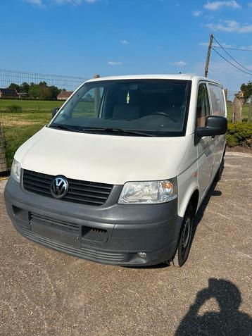 Volkswagen Transporter, Auto's, Bestelwagens en Lichte vracht, Voorwielaandrijving, Stof, Zwart, 4 cilinders
