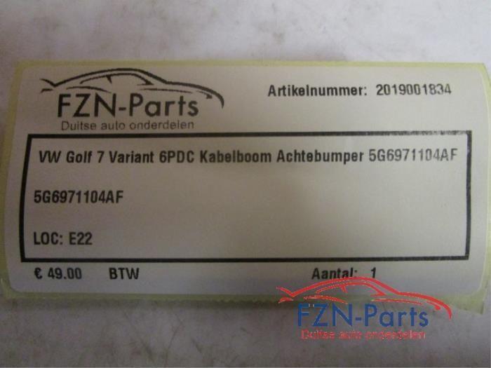 PDC kabelboom Volkswagen Golf (22737118), Auto-onderdelen, Elektronica en Kabels, Gebruikt, Ophalen