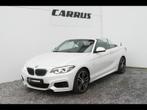 BMW Serie 2 218 i M-Sportpack, Autos, BMW, Automatique, Achat, Jantes en alliage léger, Blanc