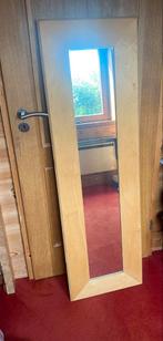 Spiegel met houten kader, Huis en Inrichting, Ophalen, Zo goed als nieuw