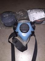 Half gelaats masker met filters., Ophalen