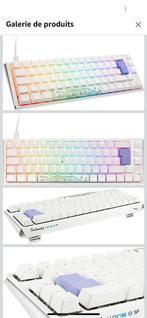 Ducky one 3 sf azerty blanc neuf, Ophalen of Verzenden, Azerty, Zo goed als nieuw