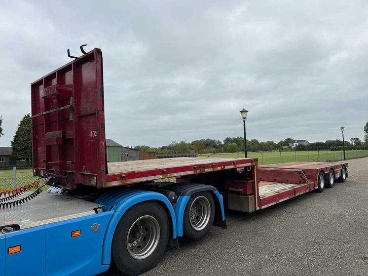 2006 Broshuis 3AUD-44 Uitschuifbare dieplader, Auto's, Vrachtwagens, Bedrijf, Aanhangers en Opleggers, Overige brandstoffen