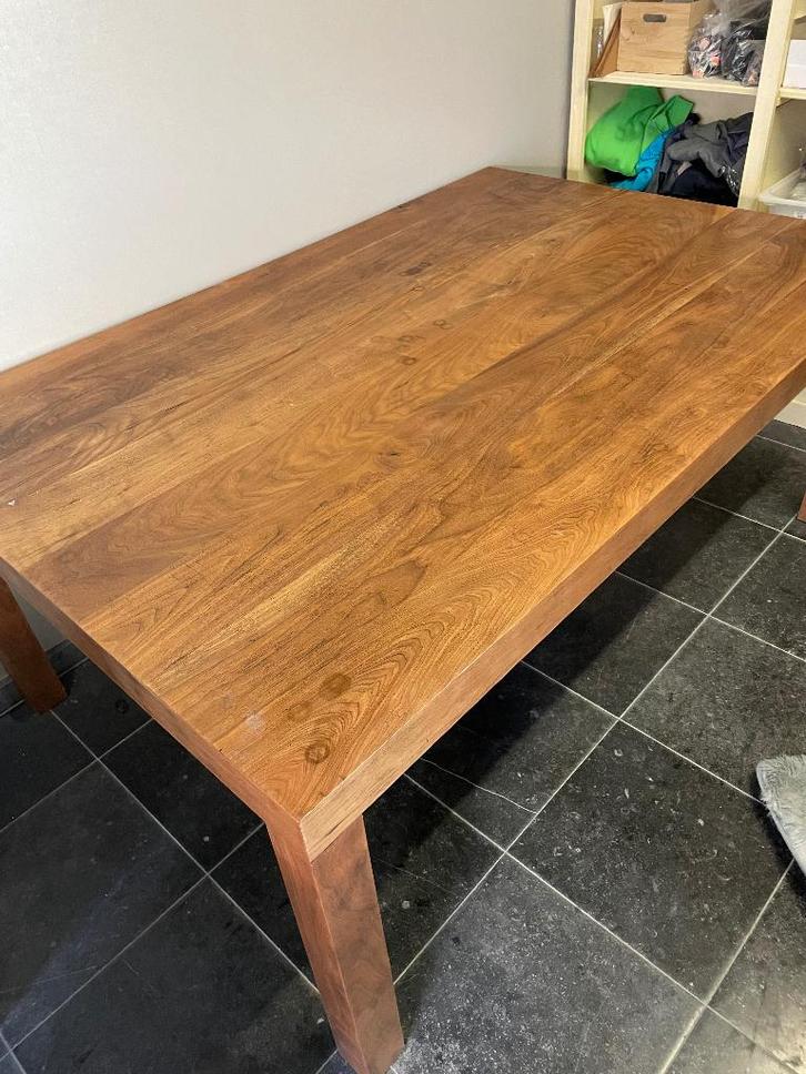 table, Maison & Meubles, Tables | Tables à manger, Utilisé, 100 à 150 cm, 150 à 200 cm, Cinq personnes ou plus, Rectangulaire