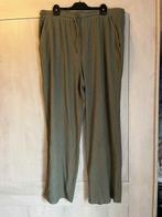 broek kaki groen met rekker ms mode xl 48-50, Ophalen of Verzenden, MS Mode, Gedragen, Broek of Spijkerbroek