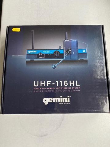Casque sans fil Gemini UHF-116HL
