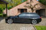 BMW 520d Touring - Zwart - 2017 - Extra set velgen, Auto's, Te koop, Break, 5 deurs, Start-stop-systeem