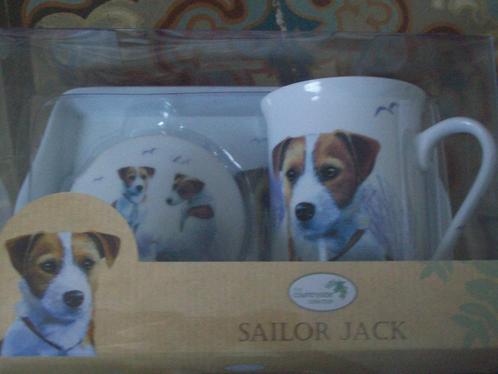Geschenkset-Gift set Sailor Jack nieuw in verpakking., Huis en Inrichting, Keuken | Servies, Nieuw, Overige typen, Overige materialen