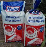 Overschot 2 zakken kant en klare Hubo betonmortel., Ophalen, Nieuw