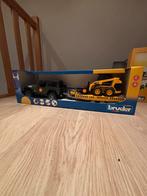 Bruder jeep met aanhanger en bobcat, Ophalen, Zo goed als nieuw