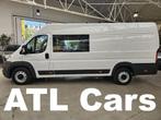 Fiat Ducato Dubbele Cabine | Maxi | 1ste. Eig | Ex Overheid, Auto's, Bestelwagens en Lichte vracht, Voorwielaandrijving, Gebruikt