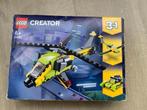 Lego Creator 31092  3 in 1 Helikopter,vliegtuigje,boot, Ophalen, Gebruikt, Complete set, Lego