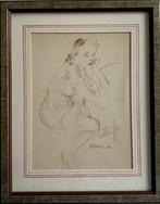 Raphaël De Buck - tekening, Antiek en Kunst, Ophalen of Verzenden