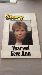 Oud tijdschrift Story 1984 ‘Vaarwel lieve Ann’, Verzamelen, Tijdschriften, Kranten en Knipsels, Ophalen of Verzenden, 1980 tot heden