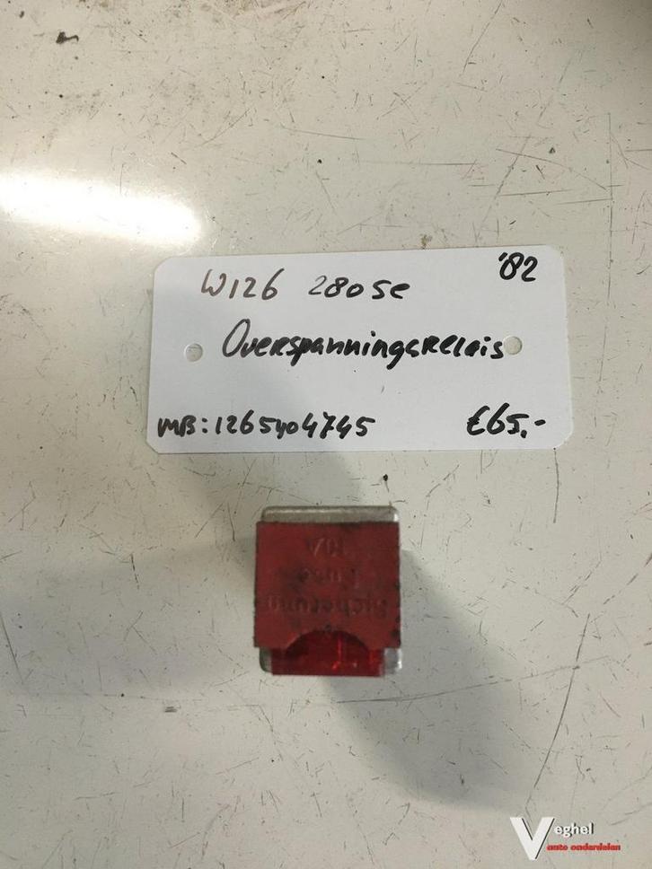 Mercedes W126 280 se 1982 Overspanningsrelais, Auto-onderdelen, Elektronica en Kabels, Gebruikt, Ophalen of Verzenden
