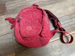 Kipling rugzak framboos hartzakje 26,5 cm ZG staat, Gebruikt, Verzenden, Minder dan 25 cm, Kipling