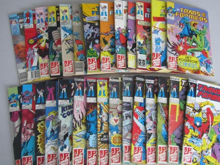 COMPLETE REEKS TRANSFORMERS COMICS (Nederlandstalig), Boeken, Strips | Comics, Gelezen, Complete serie of reeks, Europa, Ophalen of Verzenden