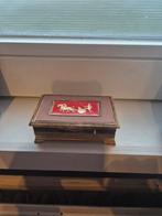 Antieke vintage sieraden doos, Handtassen en Accessoires, Antieke sieraden, Ophalen of Verzenden, Overige materialen, Overige typen